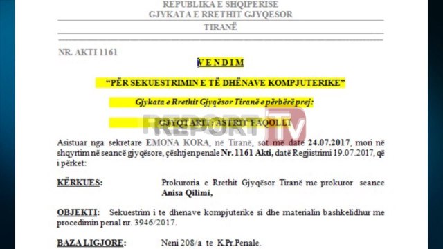 Report TV - IMSI CATCHER/Gjykata rrëzon Prokurorinë për dosjen Çako