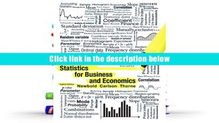 Books Statistics for Business and Economics (8th Edition) Online Audiobook