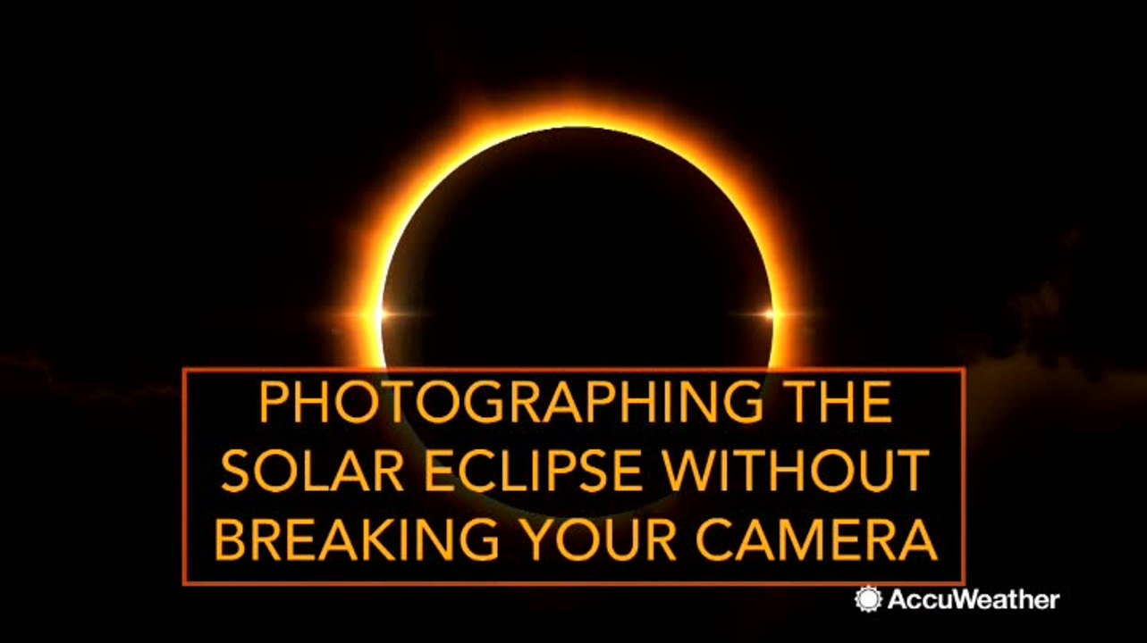 Photographing the solar eclipse without breaking your camera
