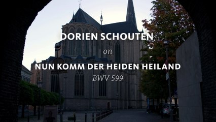 BACH BWV 599 INT ENG Schouten
