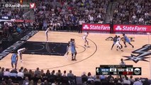Memphis Grizzlies vs San Antonio Spurs Full Game Highlights Game 2 Apr 17 2017 NBA Playoff