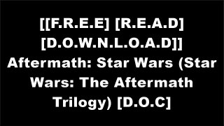 [89fIe.[Free] [Read] [Download]] Aftermath: Star Wars (Star Wars: The Aftermath Trilogy) by Chuck WendigPaul S. KempChuck WendigChuck Wendig PPT