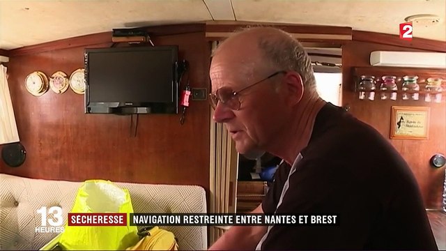 Sécheresse : entre Nantes et Brest, la navigation est restreinte pour économiser l'eau