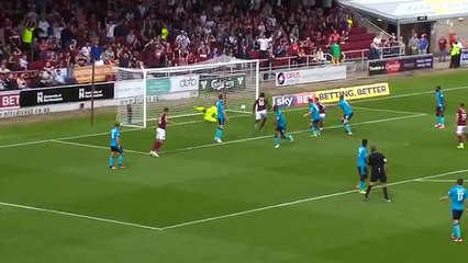 Alex Cairns With Epic Tripple Save vs Northampton Town!