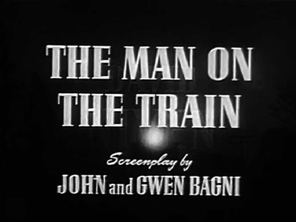 1953 FOUR STAR PLAYHOUSE The Man on the Train David Niven,