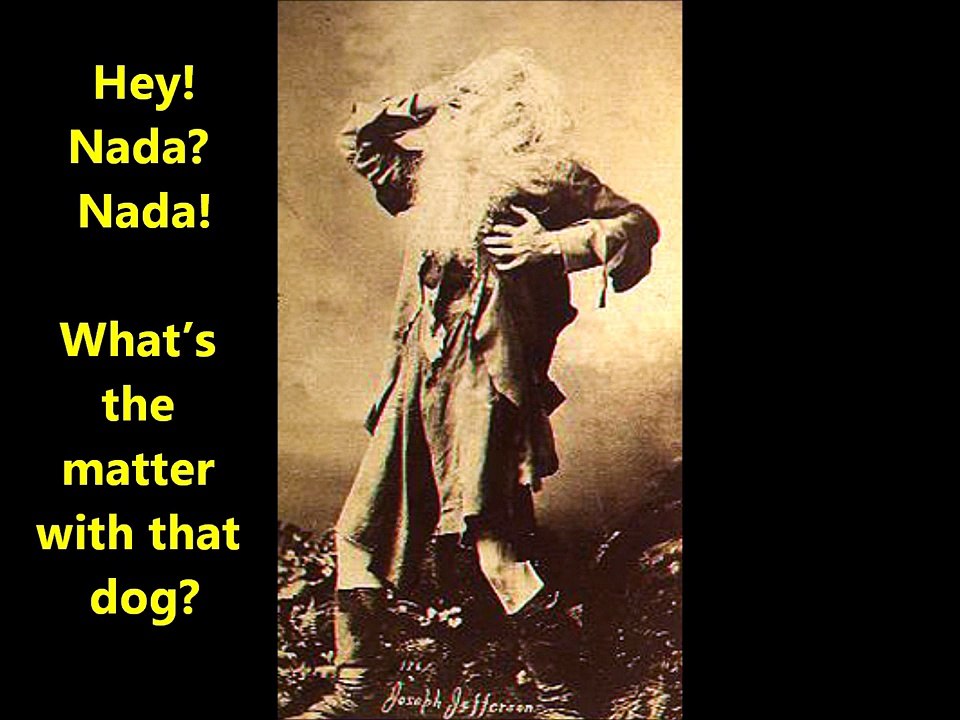 Joseph Jefferson in his most famous role = Rip Van Winkle Columbia recording BORN IN 1829