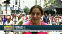 Venezolanos marchan por la soberanía e independencia nacional