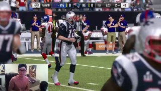 WHAT IF THE NEW ENGLAND PATRIOTS PLAYED THE NEW YORK GIANTS IN SUPER BOWL 51! MADDEN 17