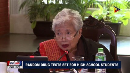 Random drug tests set for high school students