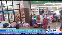 Aumenta el número de venezolanos varados en el terminal de transportes de Bogotá, Colombia
