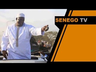 Regardez Adama Barrow qui avoue avoir distribué une liasse de billet d'argent à la foule