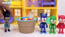 Clone PJ Masks appeared!! Defeat the Robot PJ Masks!! DuDuPopTOY