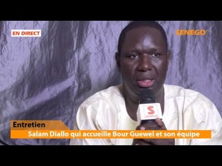 Direct: Salam Diallo accueille Bour Guewel et son équipe.