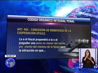 Fiscal Baca Mancheno explica requisitos que debe cumplir CAPAYA