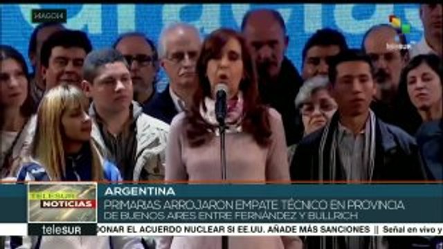 teleSUR noticias. Denuncian manipulación en las primarias argentinas