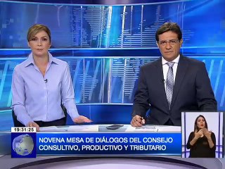 Novena mesa de diálogos del Consejo Consultivo, Productivo y Tributario