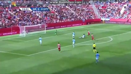 Cristian Portu Goal Girona vs Manchester City 1-0 (15/08/2017) HD