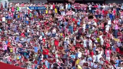 Cristian Portugues Goal HD - Girona 1 - 0 Manchester City - 15.08.2017 (Full Replay)