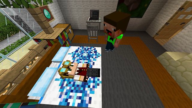 ДОМ НА КОЛЕСАХ ИЗ ШЕРСТИ ПРОТИВ ЦУНАМИ! НУБ ЗАТРОЛЛЕН ШЕРСТЯНОЙ ДОМ! 100% ТРОЛЛИНГ ЗАЩИТА МАЙНКРАФТЕ