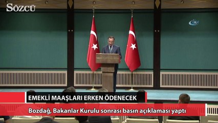 Bozdağ, Bakanlar Kurulu sonrası basın açıklaması yaptı