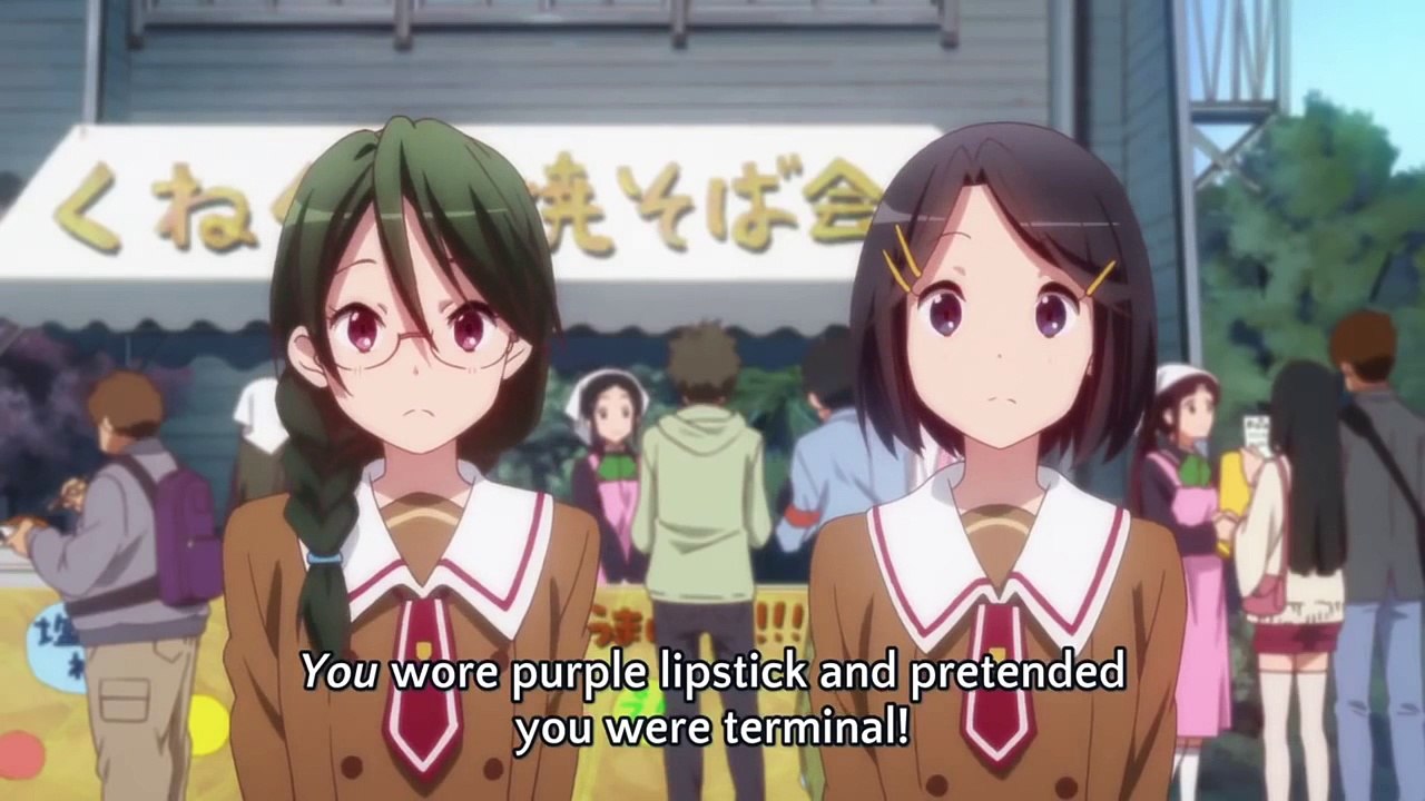 Chu 2 Byo S1E10 Nibutani mentally bitchslapped