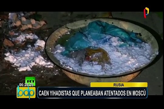 Rusia: detuvieron a cuatro Yihadistas que planeaba atentados en Moscú