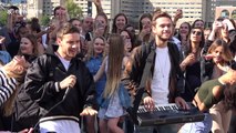 One Direction's Liam Payne films new music video in London