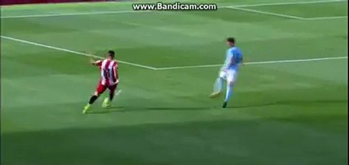 Cristian Portu Goal - Girona vs Manchester City  1-0   15.08.2017 (HD)