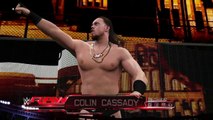 WWE 2K16 Reigns vs Rollins vs Kevin Owens vs Colin Cassady Fatal 4 Way WWE Universal Champ