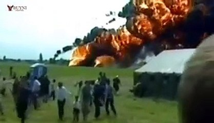Su 27 Crash Terrifying Disaster At An Airshow