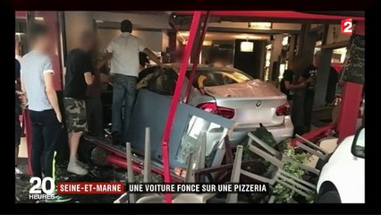 Seine-et-Marne : une voiture fonce sur une pizzeria