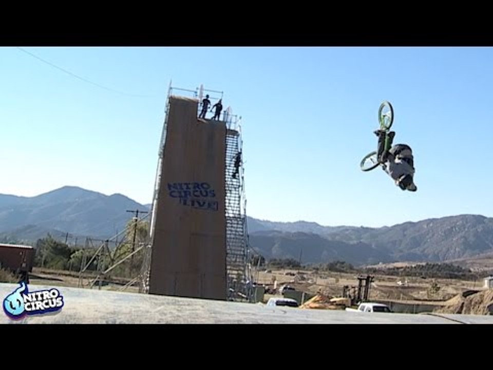 BMX Double Backflip 360 - First Nitro Circus Aussie Roll!