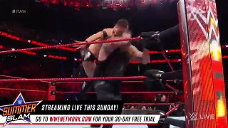 Finn Bálor vs. Bray Wyatt- Raw, Aug. 14, 2017
