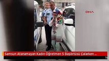Samsun Atanamayan Kadın Öğretmen 5 Başörtüsü Çalarken Yakalandı