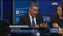 CNNs Jim Acosta debates Breitbarts Charlie Spiering on covering President Trump