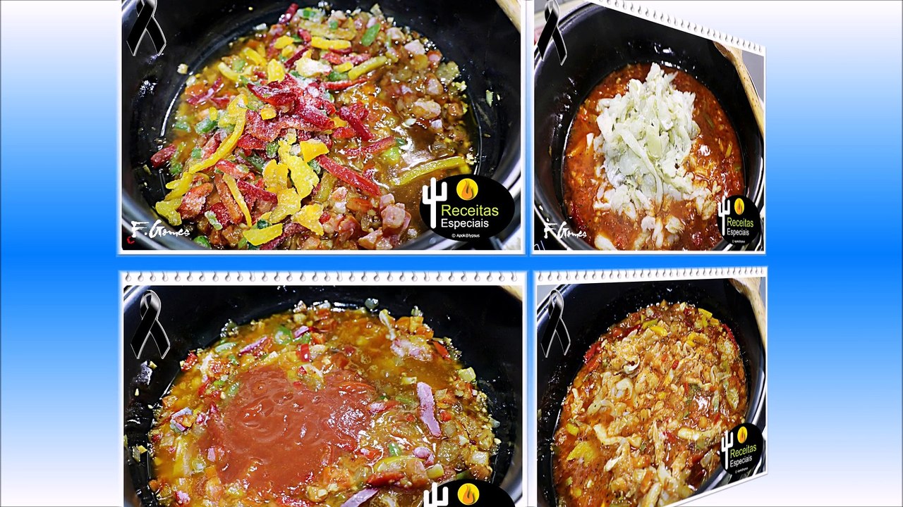 Tomatada de Bacalhau no Forno com Pimentos Tricolor e Batata Saladaise