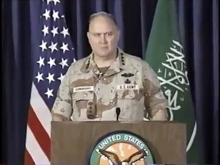 General Schwarzkopfs News conference