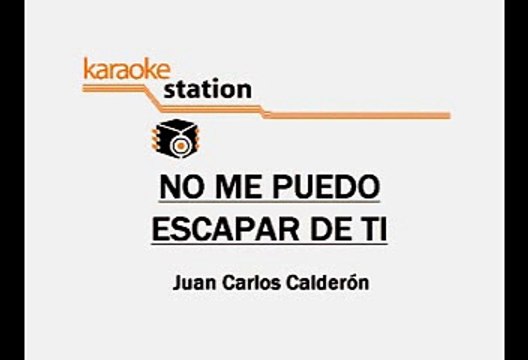 Luis miguel y Rocio Banquels - No Me Puedo Escapar de Ti (Karaoke con voz guia)