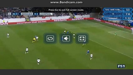 Mark Uth Goal - Hoffenheim vs Liverpool  1-2  15.08.2017 (HD)