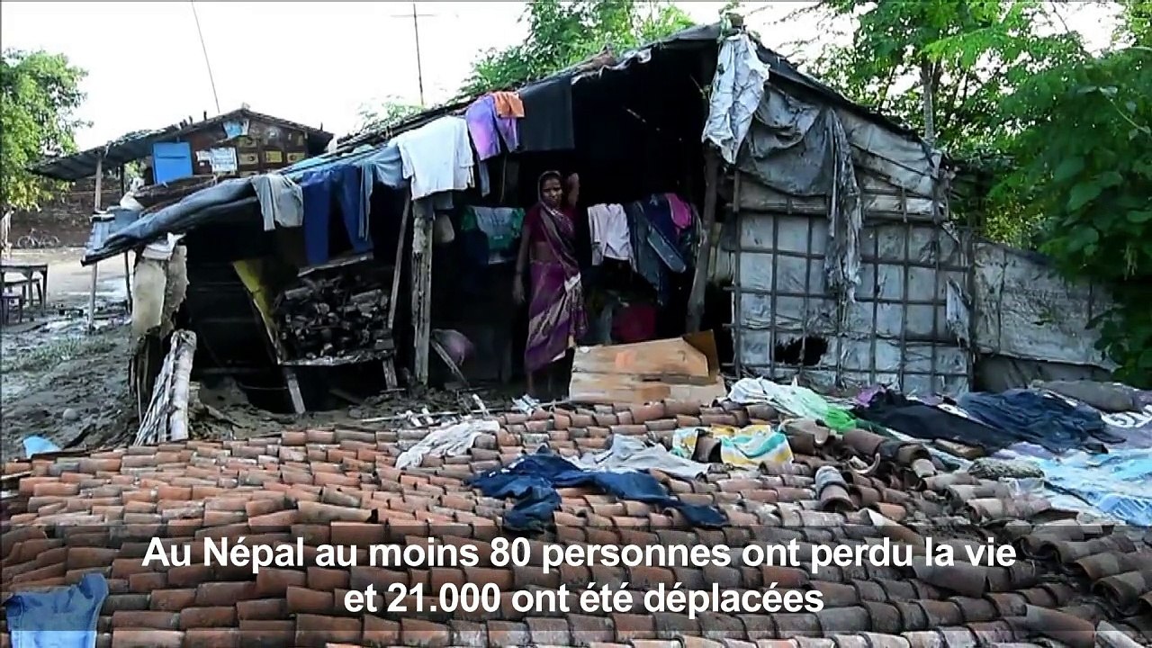 Inondations en Inde, Népal et Bangladesh: au moins 175 morts