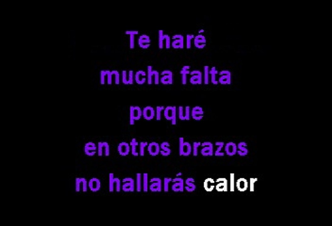 Me recordaras - Javier Solís (Karaoke)