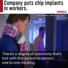 Would You Let Your Work Put A Chip Into You?