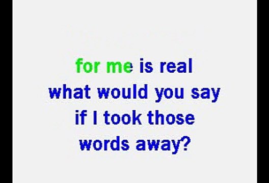 More than words - Extreme (Karaoke)