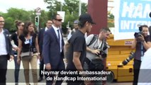 Neymar devient ambassadeur de Handicap International