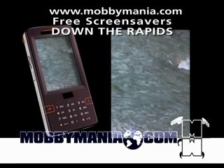 Down the rapids 176x220 & 240x320 - Free Mobile Phone Screen