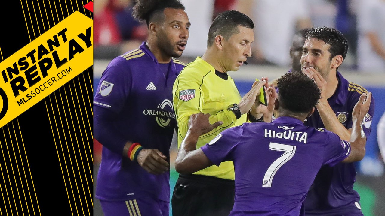 Did Kaka's teammate also commit a hands-to-the-face foul? | INSTANT REPLAY