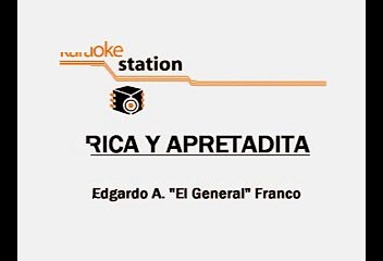 Rica y apretadita - Kumbia All Starz (Karaoke con voz guia)