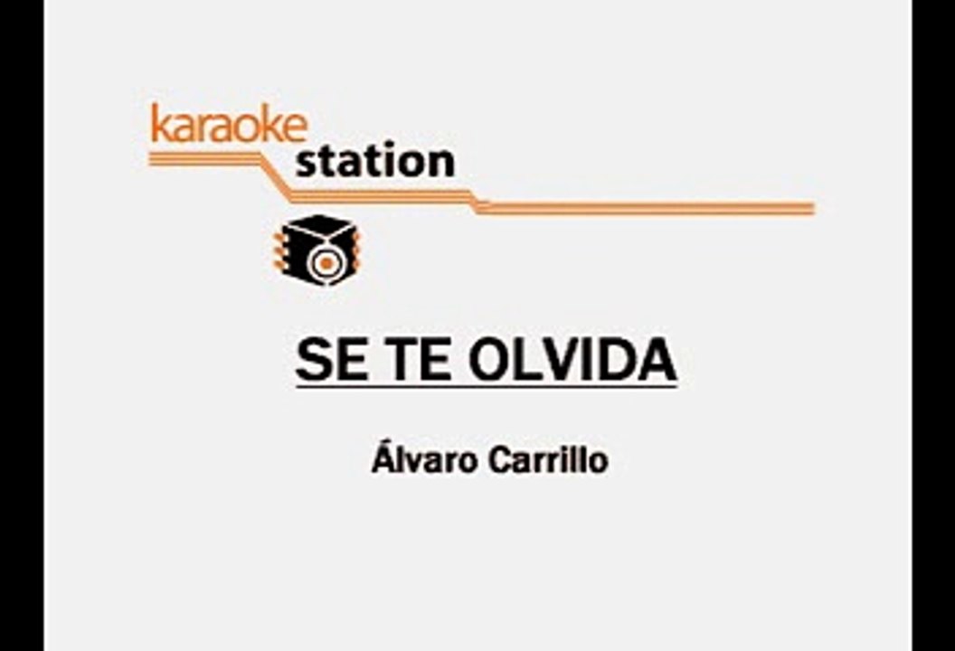 Se te olvida - Javier Solís (Karaoke con voz guia)