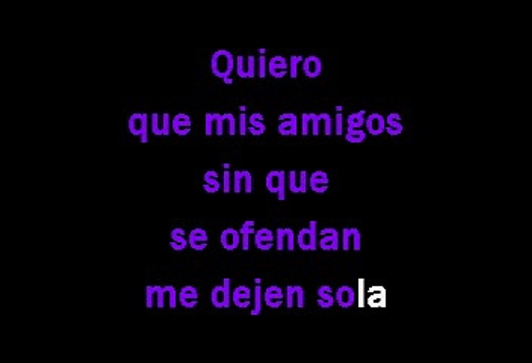 Sufriendo A Solas - Lola Beltrán (Karaoke)