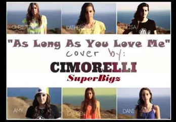 'As Long As You Love Me', Vídeo cover en Español Cimobigz HD